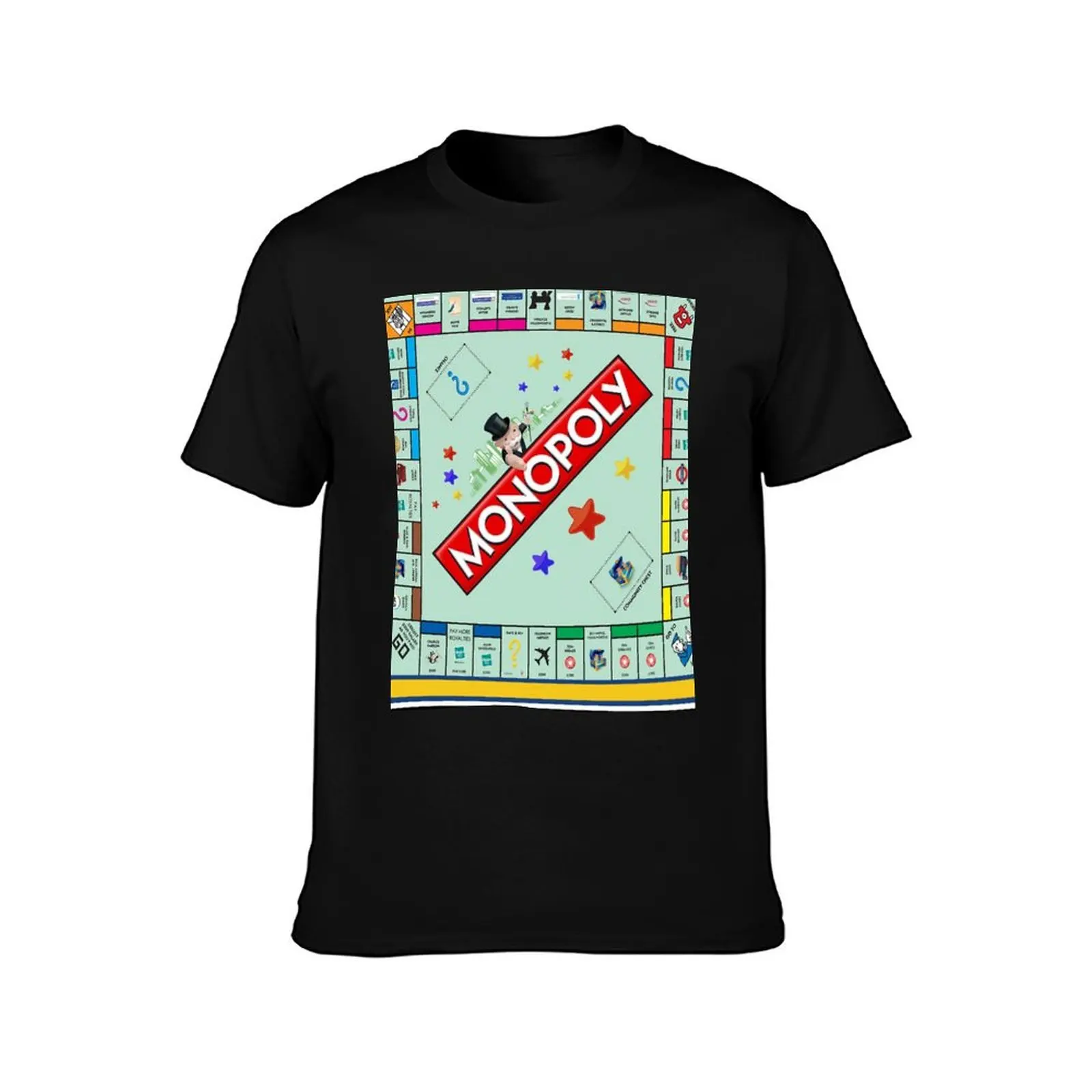 Monopoly Board Game Classic T-Shirt croswit shirt man oversizeds Anime t-shirt cheap stuff mens graphic t-shirts big and tall