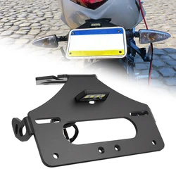 Fit For Triumph Street Triple RS/R/S 765 675 R/RX Daytona 675 Moto2™ License Plate Holder Rear Tail Tidy Fender Eliminator Kit