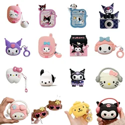 Cartoon Earphone Case for Apple AirPods 1 2 3 Pro 2 Case 3D Cute Anime Silicone Earphone Protective Cases Earbuds Accessories