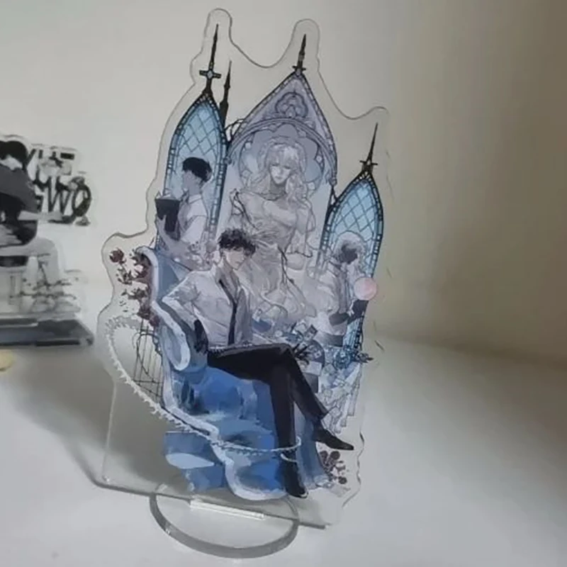 Placas de acrílico de 10cm/3,93 polegadas, abraça você até o fim do jogo, criatividade, periféricos de exibição de mesa, suprimentos para festas