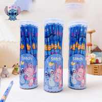 12pcs/30pcs Anime Pencil Lilo&Stitch Series Kids Stationery Pen School Supplies Cute Pencil Sharpener Toys Birthday Gifts