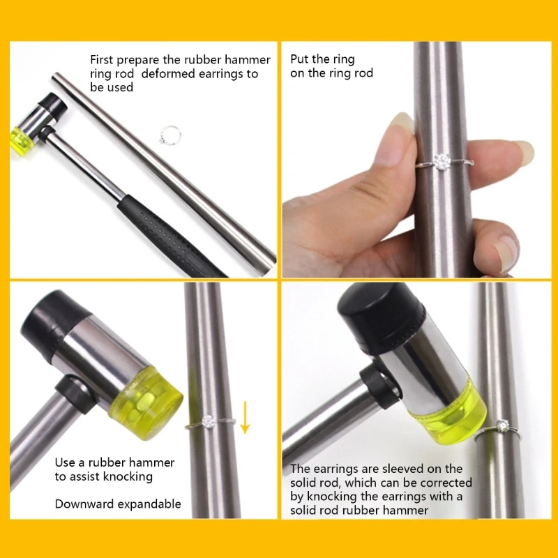 Ring Enlarger Forming Tool for Jewelry Making and Ring Earrings Craft Tool