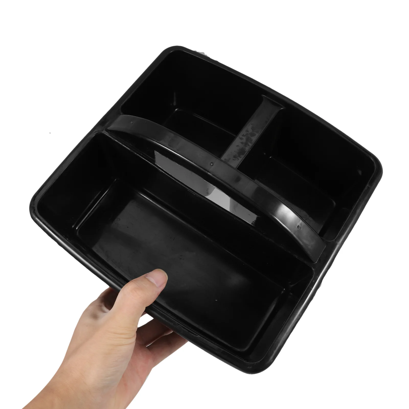 Portable Compartmented Storage Basket Plastic Shower Caddy Organizer Pink Office