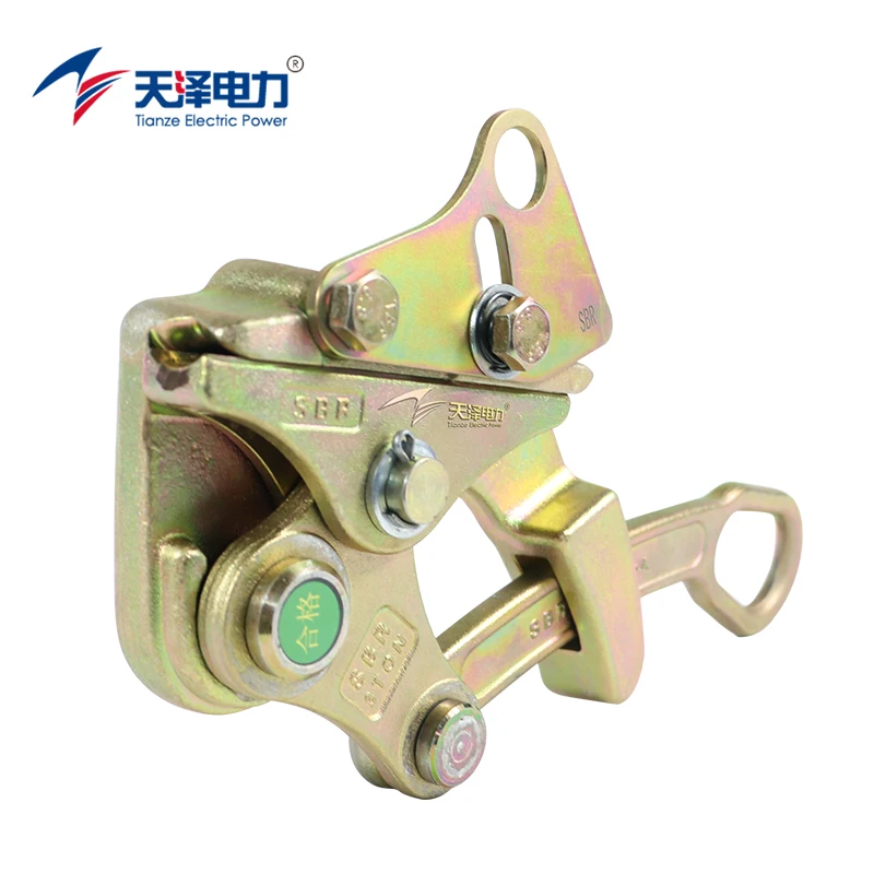 30GL0822 3T Steel Wire Rope Grips Cable Wire Guy Wire with Brass Metal Inch Measurement System