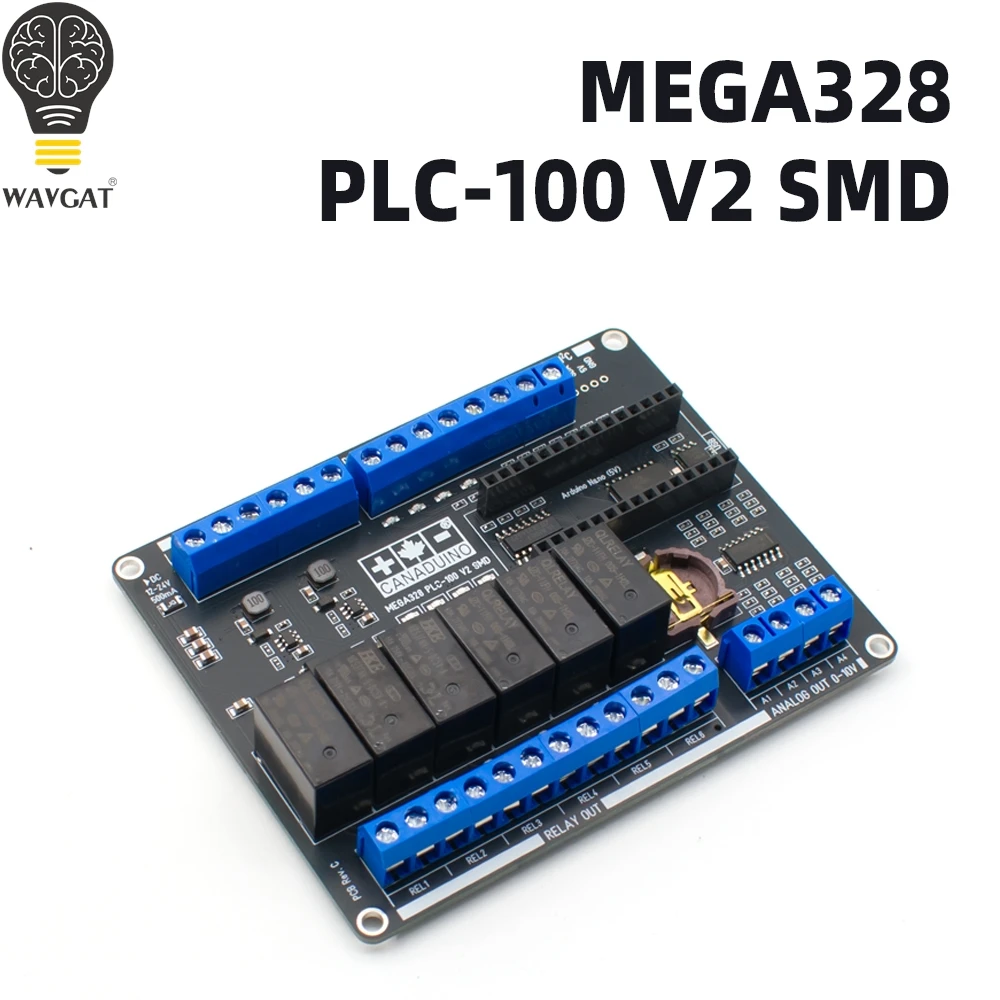 wavgat-mega328-plc-100-v2-smd-for-arduino-nano