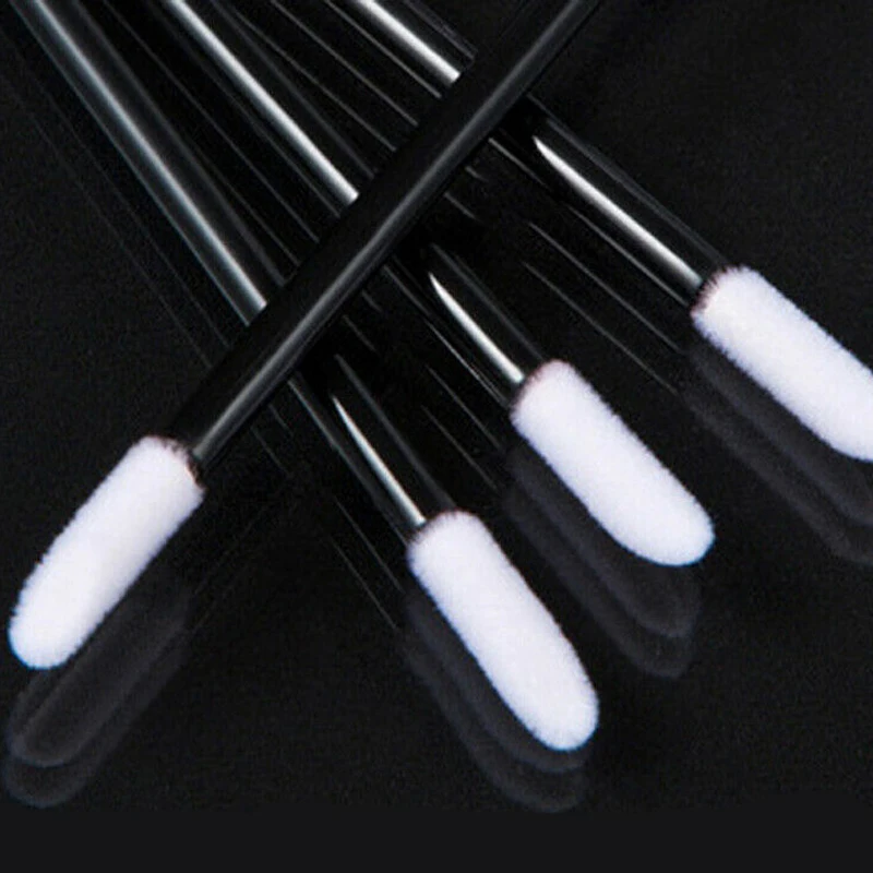 100Pcs Disposable Cosmetic Makeup Lip Brush Makeup Cosmetic Tool Eyeshadow Lip Gloss Brushes Tools Makeup Brush Applicators