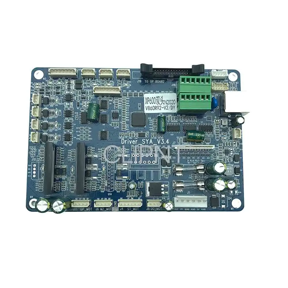 CLIPNT TC Version Senyang xp600 double head board and mainboard for xp600 printhead carriage board for inkjet printer parts