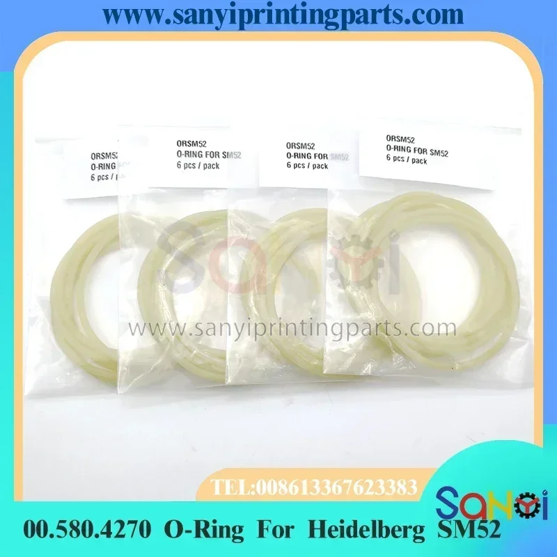 Best Quality 1 bag = 6 pieces 00.580.4270 O-Ring For Heidelberg SM52 Printing Machine Parts
