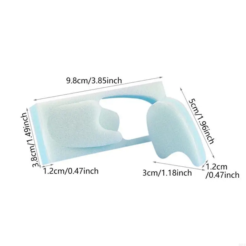 D0UE 1Pair Bọt ngón chân SPILE