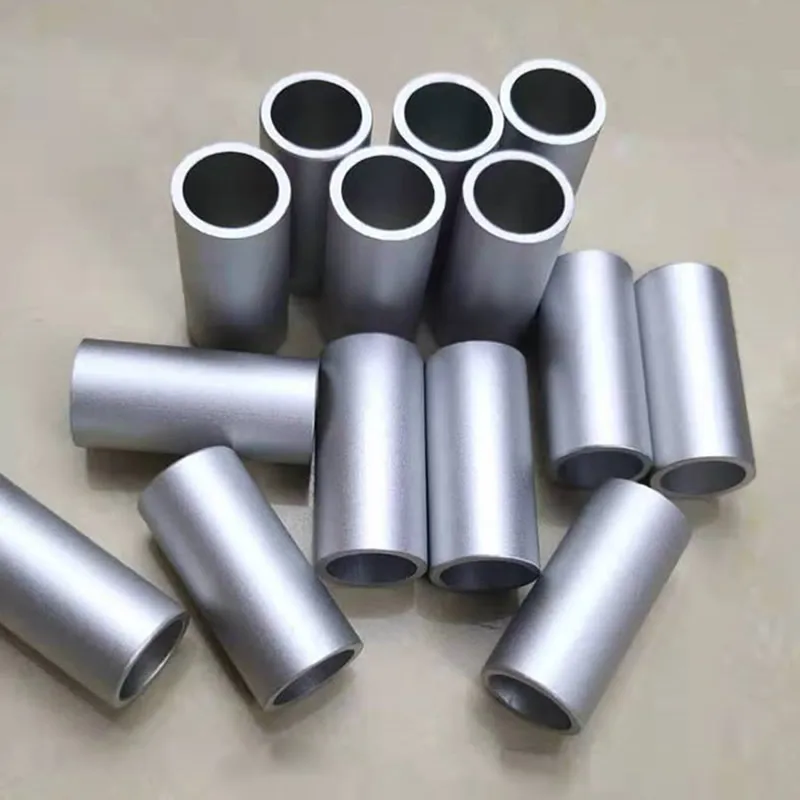 Aluminum round tube 6061 outer diameter 40mm inner 20-38mm wall 1mm-10mm Hard straight aluminum  pipe thin thick wall