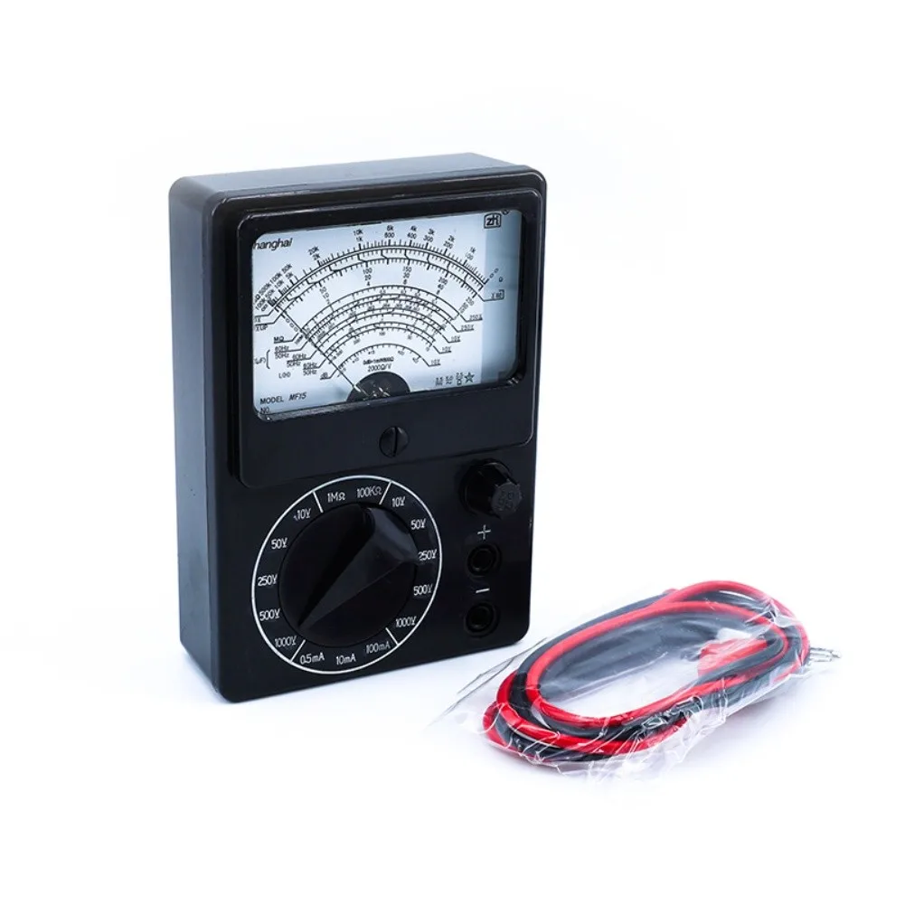 MF15 Analog Multimeter Tester Simulating Pointer Display For Electrical Maintenance Electronics Repair And Physics Experiments T