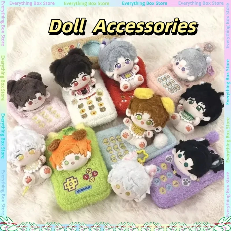 

New Cute And Creative Jumpsuit Suitable For 10-13cm Cotton Dolls Cartoon Bodies Mobile Phone Models Doll Clothes ﻿Accessories