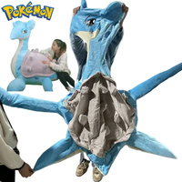 100CM Peluche Just Clothes Without Filler Pokémon Lapras Figure Plush Chenglong Plushies Note: Only Clothes, Only Leather Shells