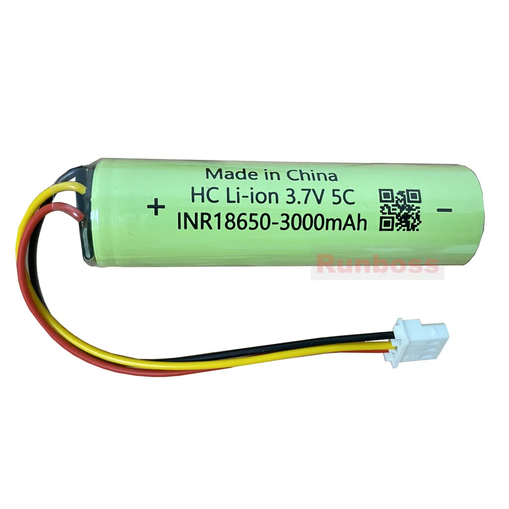 Batería de iones de litio de 3000mAh 18650 para Petzl Nao y Nao + Plus + paquete de batería de iones de litio para faros E36 A piezas AKKU