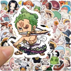 10/30/50/100pcs Chibi Anime ONE PIECE Luffy Gear Fifth Stickers Waterproof Cool DIY Phone Laptop Decals Cute Cartoon Sticker Toy