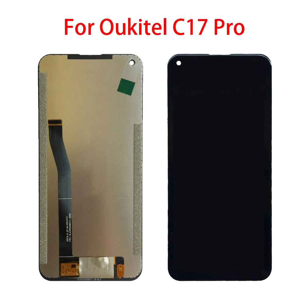 Full Display Screen For Oukitel C12 C15 C16 C17 C18 C19 C21 C22 C25 C23 Pro LCD Display Touch Screen Digitizer Assembly