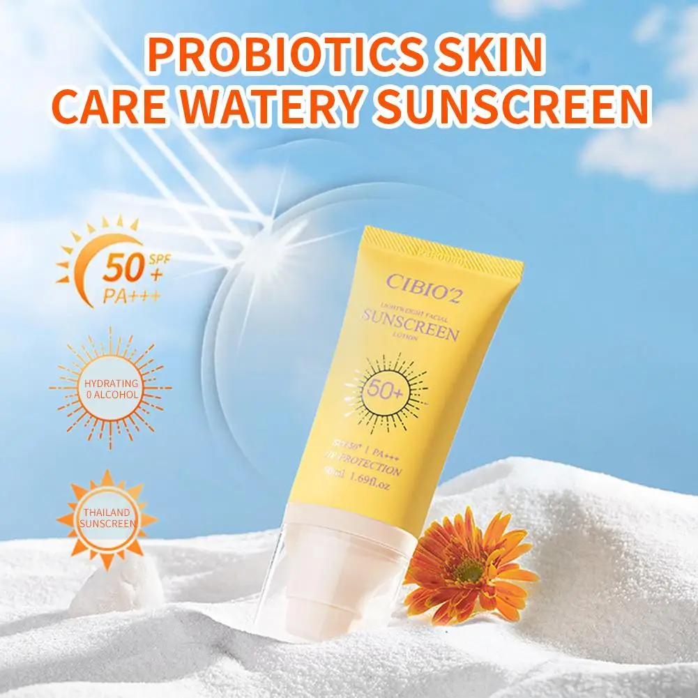 Protector solar Ultra SPF50 + para el cuerpo, crema antihidratante de larga duración con aislamiento UV, protección solar, blanqueamiento O E7D0, 1 piezas