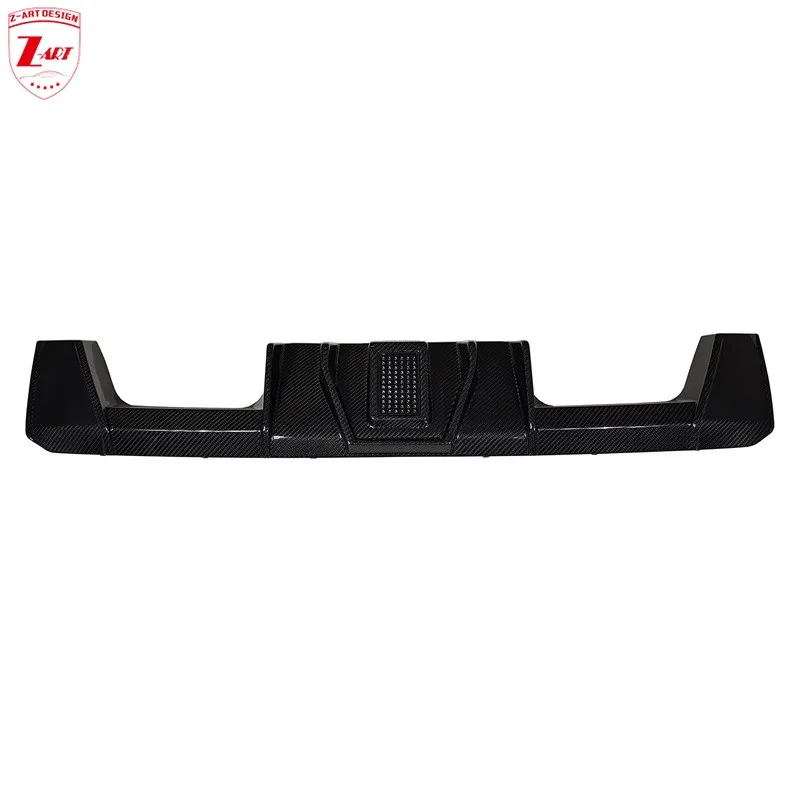 

Z-ART F1 LED M3 M4 Dry Carbon Fiber Rear Diffuser for BMW G80 G82 G83 Dry Carbon Fiber Rear Lip for BMW M3 M4 2021+