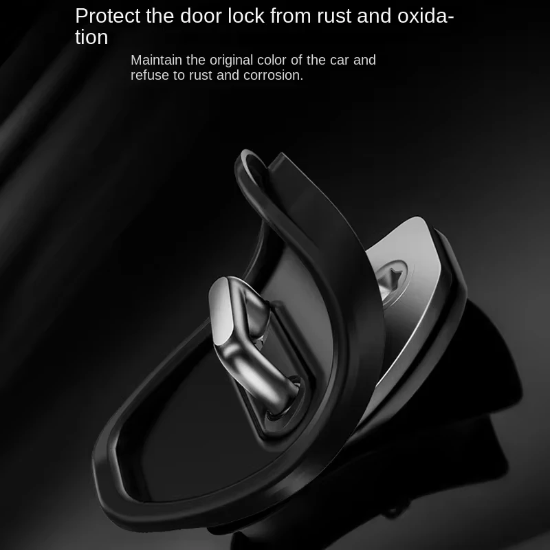 Silicone Car Door Lock Latch Protector Cover Anti-noise Shock Absorbing Accessories For Omoda 5 E5 7 9