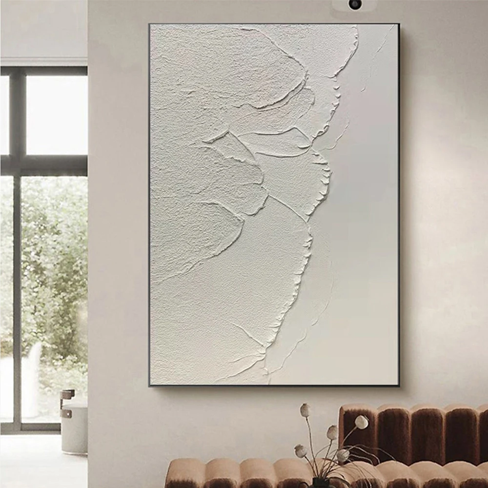 3D Thick Texture Abstract Oil Painting Hand Painted Lines On Canvas Painting For Living Room Hotel Fashion Simplicity Decoration