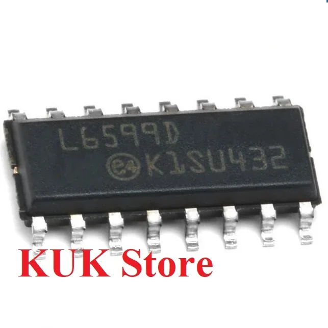정품 100% 신상 L6599D L6599DTR SOP16, 10 개 ~ 50 개