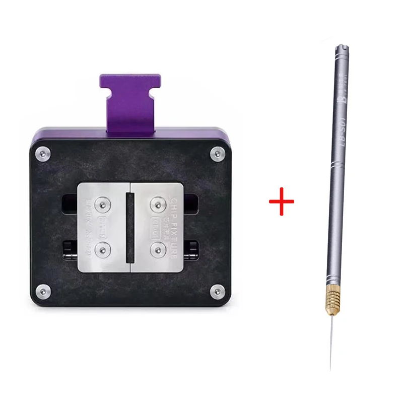 Luban CF-01 Chip Repair Clamping Fixture for Phone Repair Multifunction Degumming Platform CPU IC Chip Glue Removal Clamp