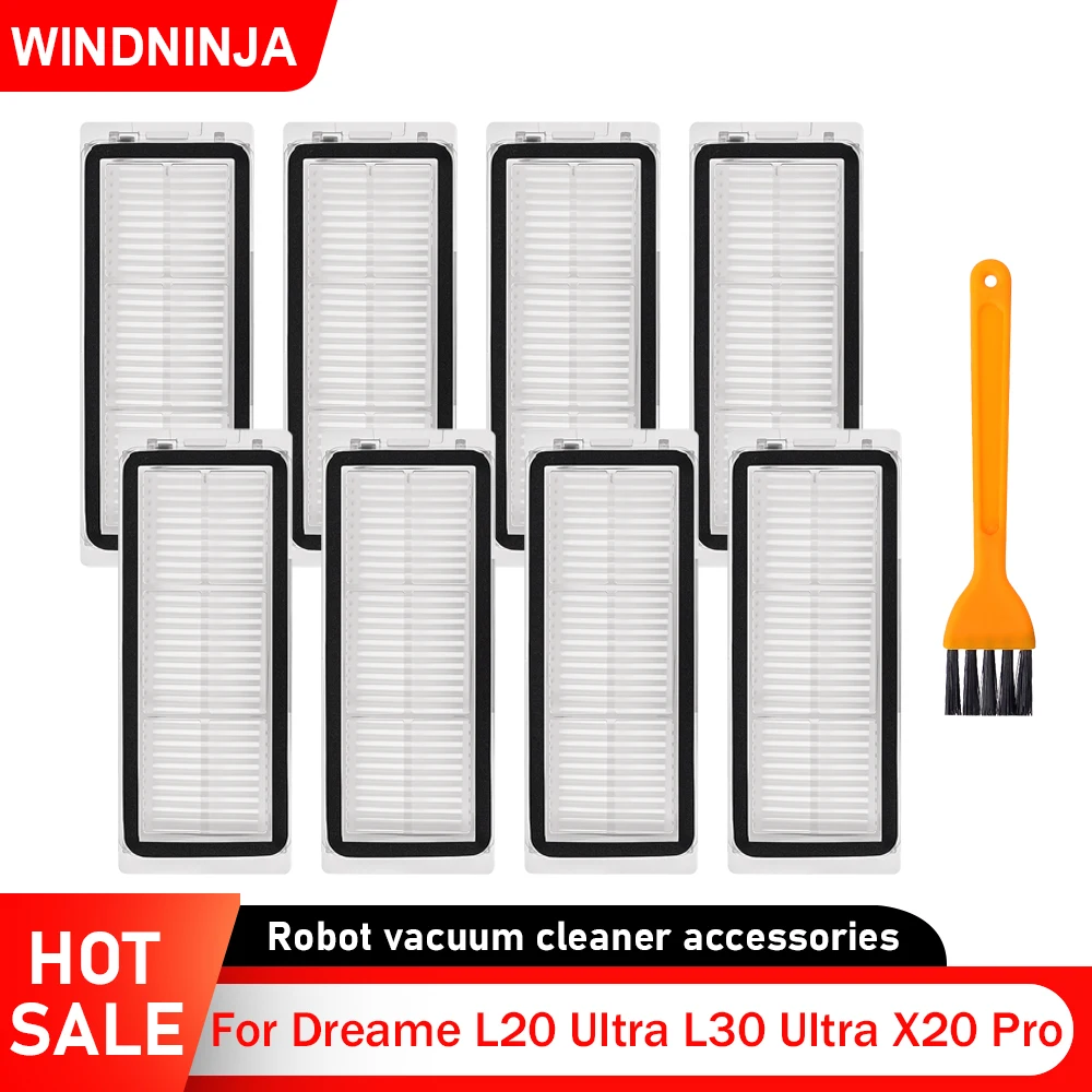HEPA-Filter für Dreame L20 Ultra L30 Ultra X20 Pro Staubsauger, waschbar, Staubfiltration, Ersatzzubehör, Ersatzteil