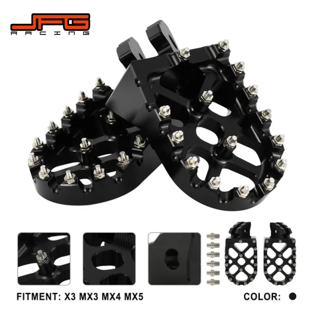 

For Talaria X3 MX3 MX4 MX5 Footrest Footpegs FootPedal Foot Peg Motorcycle Accessories Dirt Pit Bike Motocross Parts CNC