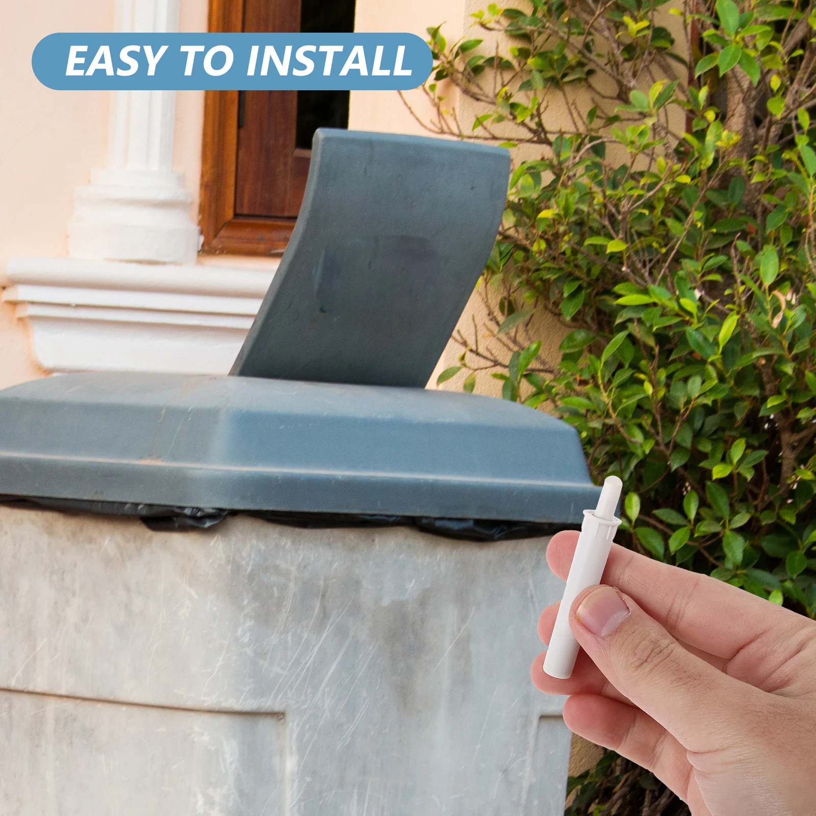 

4pcs Trash Can Damper Replacement Plastic Piston White Hydraulic Silent Close Mechanism For Kitchen Garbage Bin Wastebasket Lid