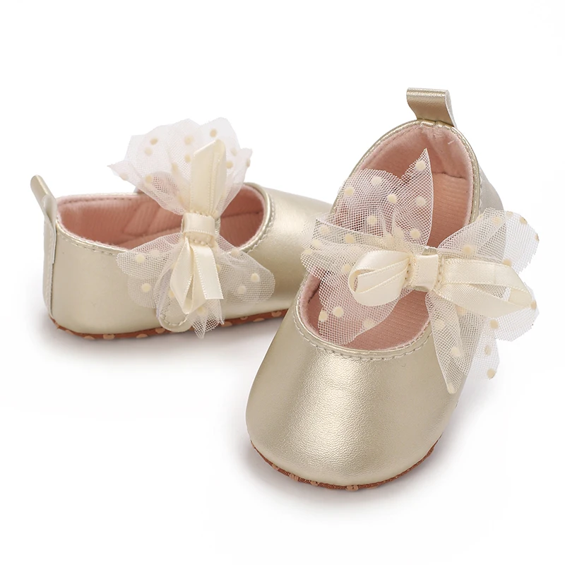 Baby Girl Shoes High Quality PU and TPR Anti-slip Sole Beautiful Flower Mary Jane Style Fashion Sandal Spring and Summer 0-6-12M