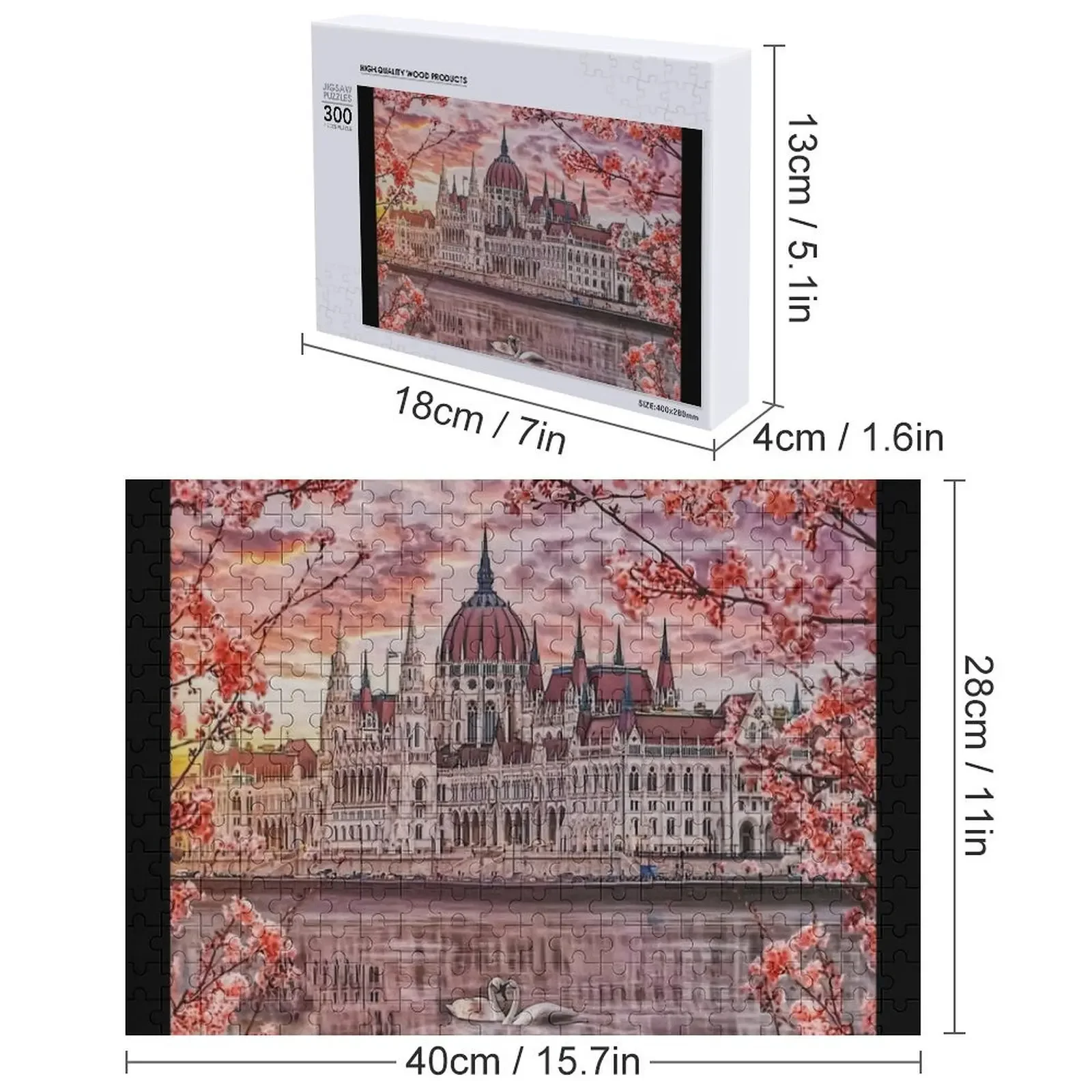 Parlamento de Budapeste Quebra-cabeça Quebra-cabeça personalizado Quebra-cabeça de imagem personalizada