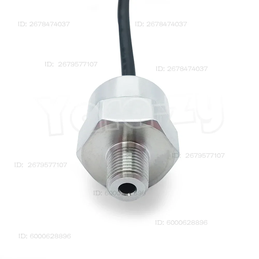 Oil Fuel Gas Air Automotive Sensor Pressure Transducer 1/8NPT 5-12V 0.5-4.5V 0-200Bar Gauge Optional  Water