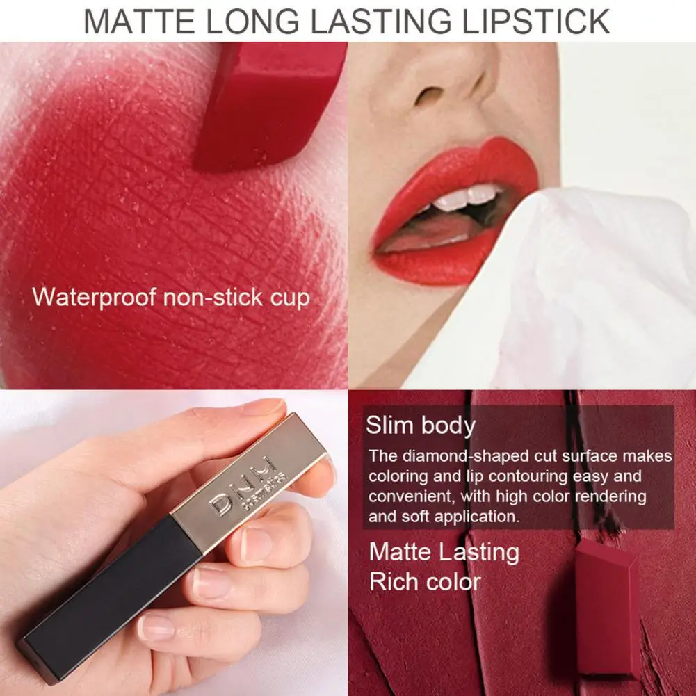 2G Nieuwigheid Vrouwen Lippenstift Waterdichte Hoge Verzadiging Lipgloss Vrouw Make-Up Lip Lippenstift