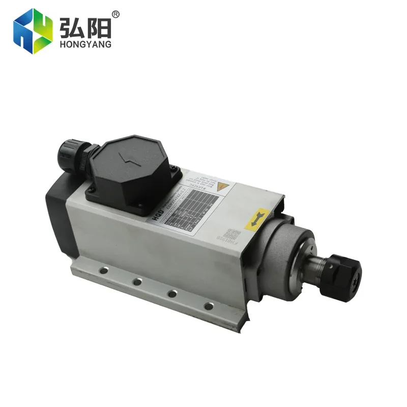 China Lathe Cutting 18000rpm Er25 Milling Air Cooling High Speed Motor Spindle For Cnc Machine