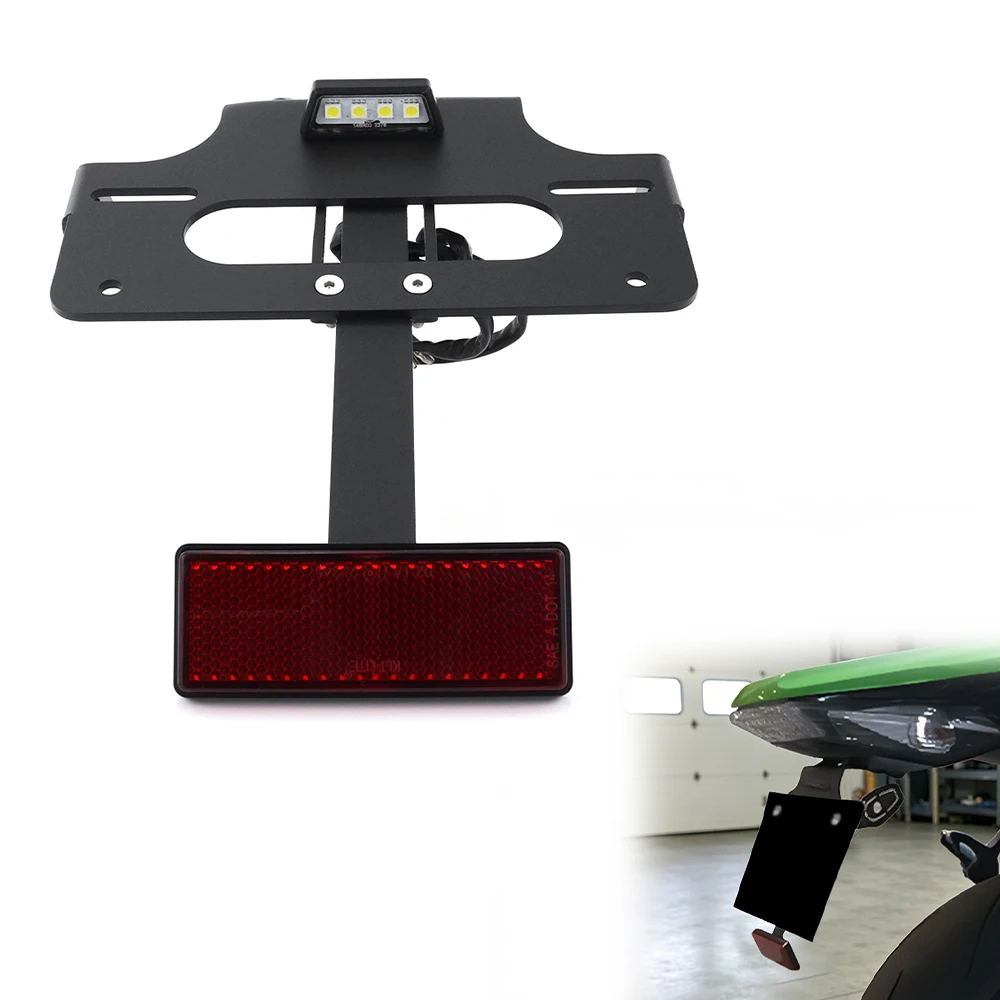 

Fit For KAWASAKI ZX-10R ZX10R 2011-2015 Motorcycle Fender Eliminator kit Rear Tidy Number License Plate Holder Frame