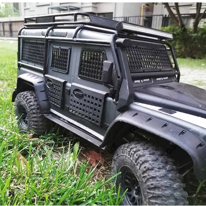 1Set Off-road Vehicle Model Door Armor Simulation Protection Frame 3D Printed PETG Cover Upgrade Accessories for MJX H8H RC Car