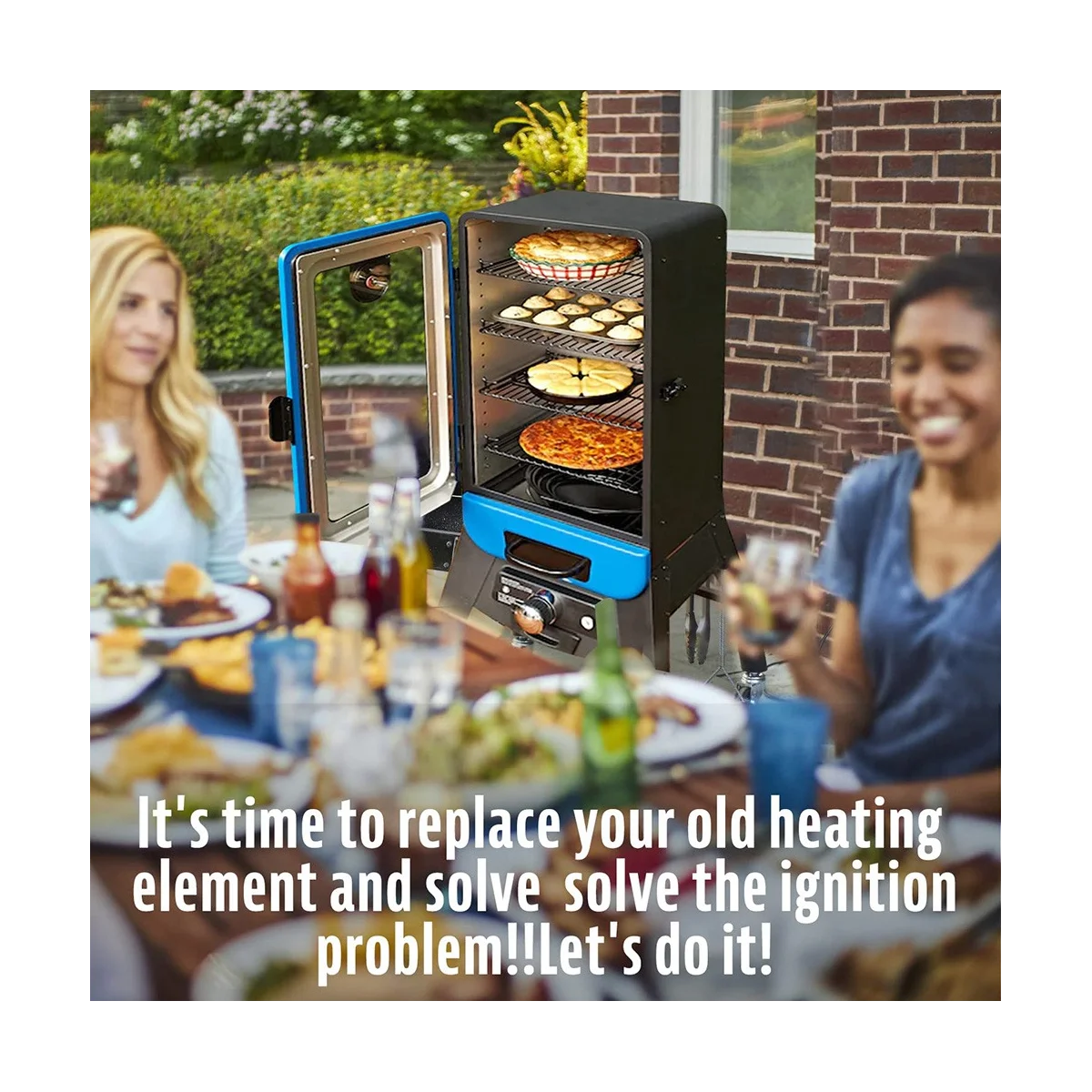 استبدال عناصر التسخين المحمص A14G للكهرباء 2 سلسلة تناظرية و3 سلسلة كهربائية رقمية عمودية 120 فولت 1650 وات