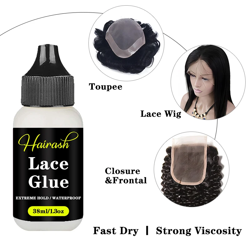 Wig Glue For Lace Front Waterproof Plant Adhesives Remover Lace Glue For Lace Wigs Wig Installation Kit Set