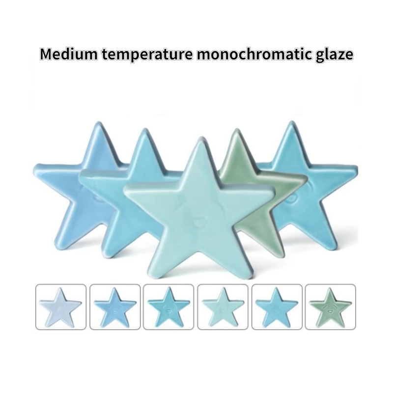 

Керамика 1180-1250 градусов по Цельсию, средняя температура, одноцветная глазурь, сделай сам, производство керамических красителей