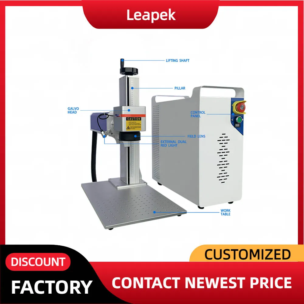 

Split Type 60W 100w 200W MOPA M7 JPT Laser Source Fiber Laser Marking Machine Color in Stainless Steel