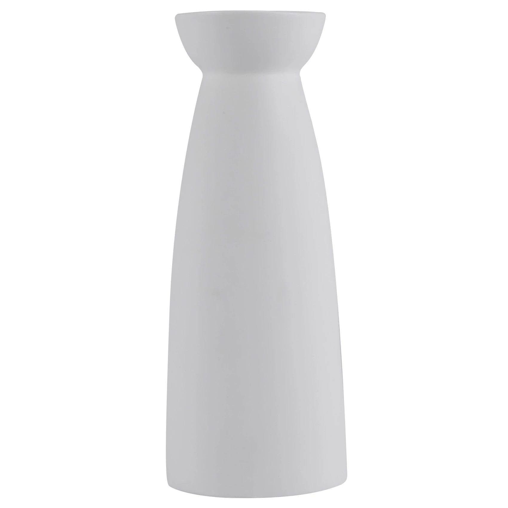 ABUL-Weiße Vase Minimalistischer Stil Dekoration, Moderne Heimdekoration Porzellanvase Mattes Design