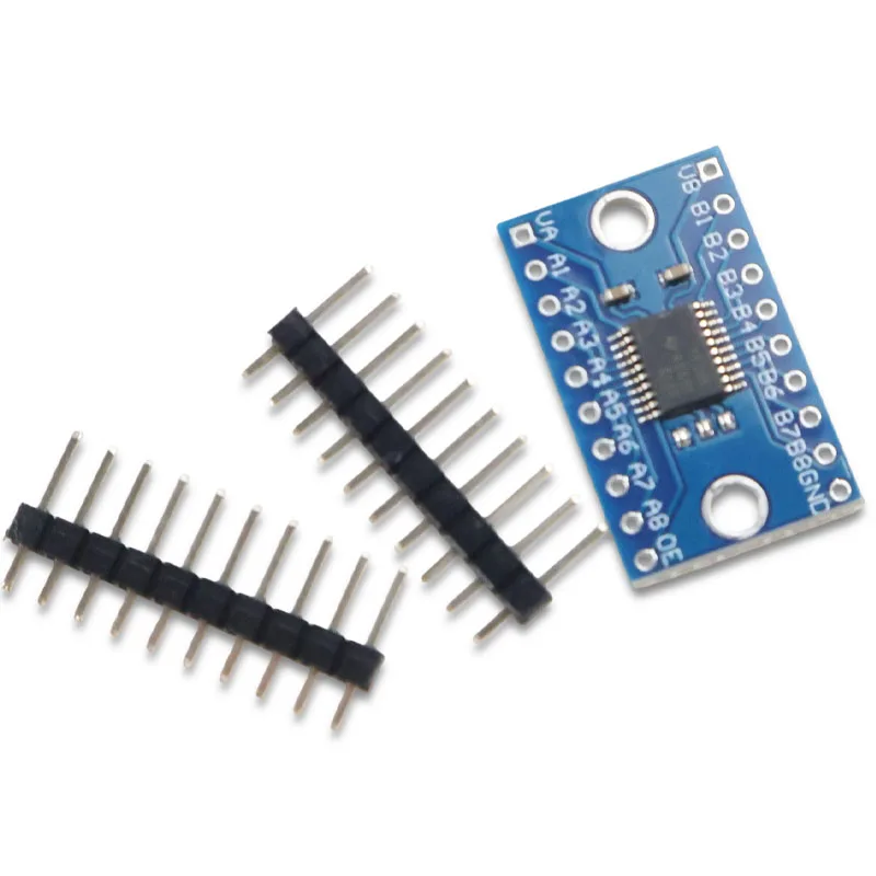 TXS0108E Module 8 Channel Logic Level Converter Bi-Directional High Speed Full Duplex Shifter 3.3V 5V for Arduino Raspberry Pi