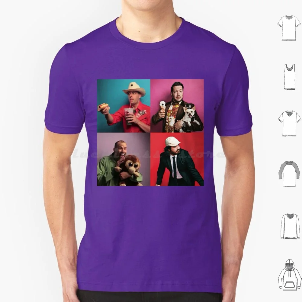 Impractical Jokers T Shirt Cotton Men Women DIY Print Impractical Jokers Joe Gatto Sal Vulcano Brain Quinn James Murry James