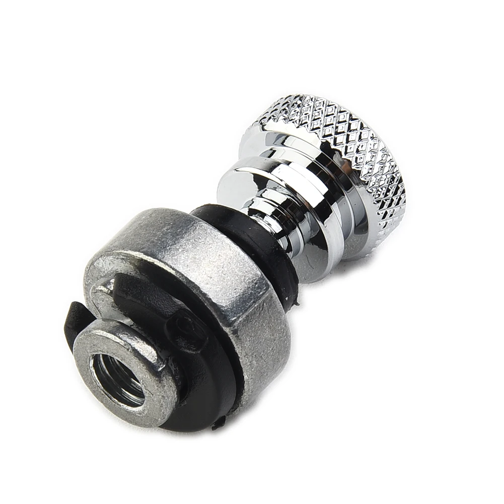 Bolt Screw Mount Nut Rear Fender Seat Knurled Bolt for Street Glide Chrome Billet Chrome Chrome Knurled For Softail