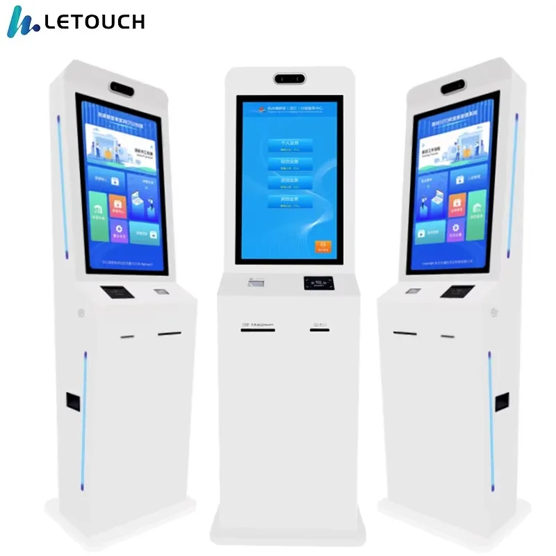 21,5 Zoll Theken-LCD-Selbstbedienungs-Kiosk Selbstbestell-Kiosk Android-Betriebssystem Restaurant-Bestell- und Zahlungs-Kiosk