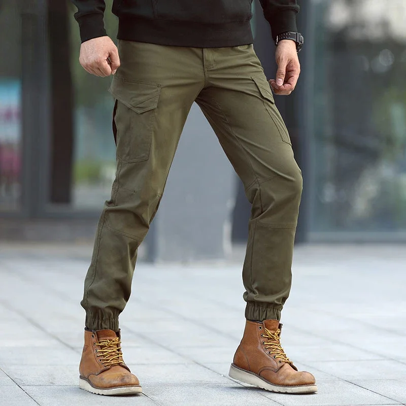 

Overalls Pants Spring and Autumn Tactical Trousers Leggings Men's Comfortable All-match Leggings Outdoor Training Pants