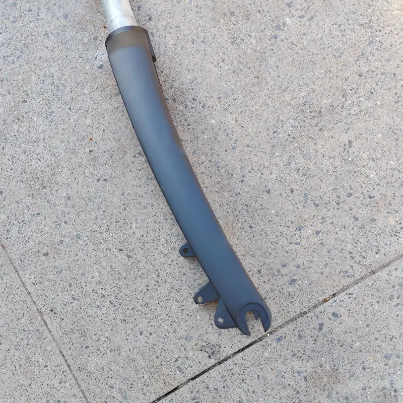 20 Zoll Scheibenbremsen-Vorderradgabel aus Aluminiumlegierung, starre Gabel, 406 Faltrad, Lithium-betriebene Fahrradgabel, zahnlos, 28,6 mm, 100 mm Gabel – Detail 5