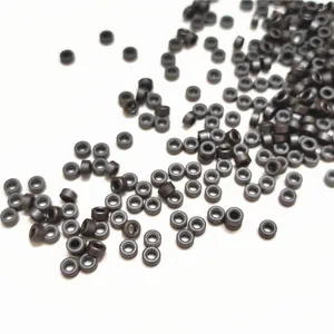 Núcleos de indutores anti-interferência, ferrite pequena, anel de filtro EMI, níquel, zinco através do fluxo, 4x2x2mm, 4x2x2mm, 100pcs 8 principais vendas mini indutor - №4