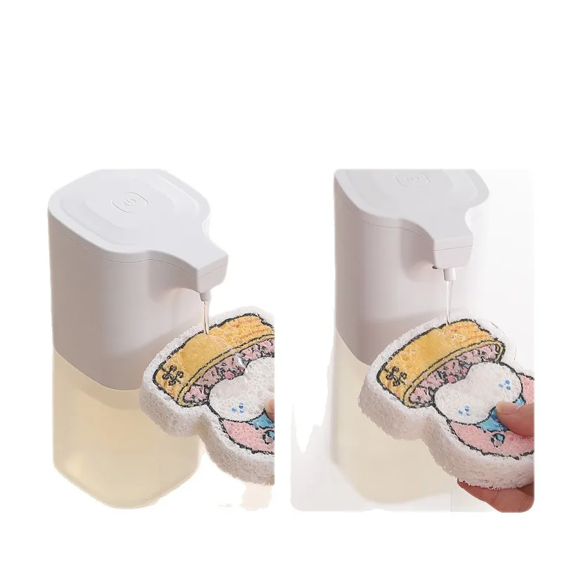 Wall‑Mounted Electric Sensor Soap Dispenser P8, Touch‑Free Dishwashing Liquid Dispenser for Kitchen Sink