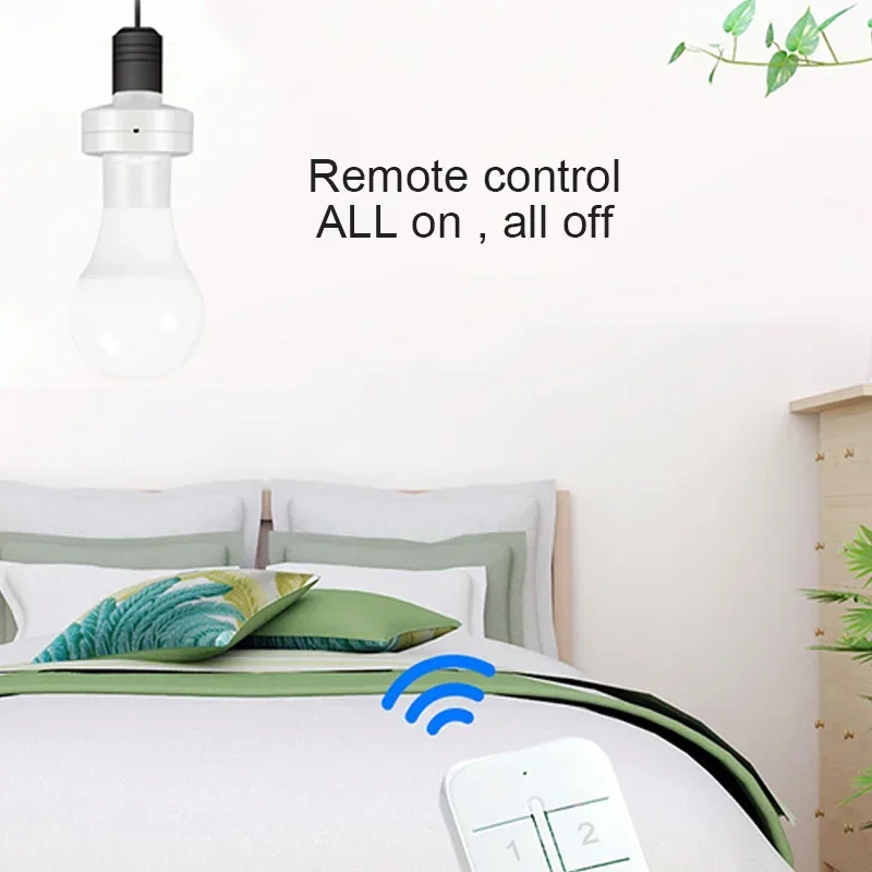 Ewelink wifi e27 adaptador de lâmpada inteligente 90-250v base de suporte de lâmpada controle de voz sem fio com alexa google home